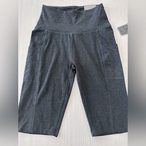 New York Laundry NYL 12” Inseam High Waist Biker Shorts Workout Yoga Run…
